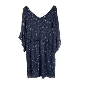 Pisarro Nights Navy Sequin Dress